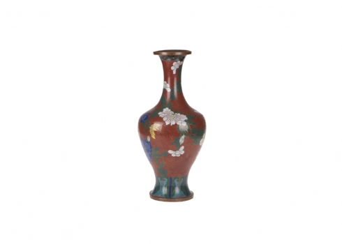 כד קלואזונה (Cloisonné) סיני ישן