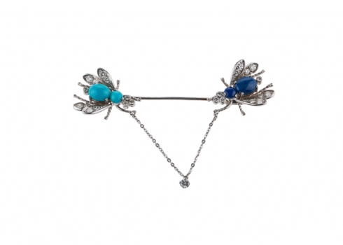 סיכת דבורים (bee brooch)