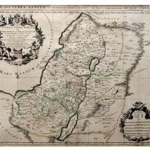 ניקולס סנסון - מפה עתיקה בלטינית