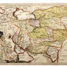 כריסטוף ויגליום - מפה עתיקה בלטינית
