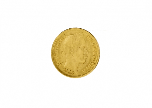 מטבע זהב קולומביאני ישן