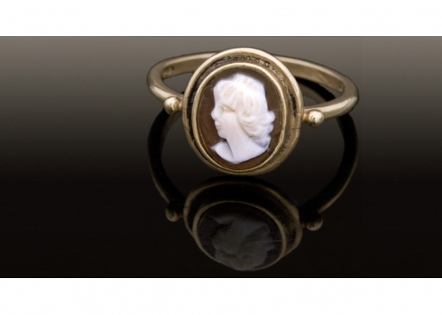 טבעת קמיאו עתיקה   (3784)