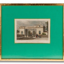 'East Gate, Regent's Park' - תצריב אנגלי עתיק