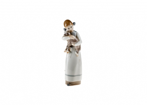 פסלון פורצלן ספרדי איכותי מתוצרת 'יאדרו' ('Lladro')