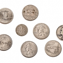 לוט מטבעות אמריקאים ישנים