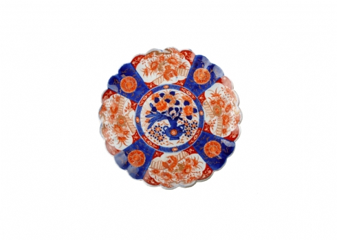 צלחת אימרי (Imari) יפנית עתיקה