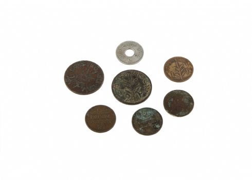 לוט מטבעות מתקופת פלסטינה
