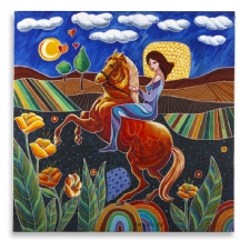 שושי חייט - 'רוכבת על סוס'