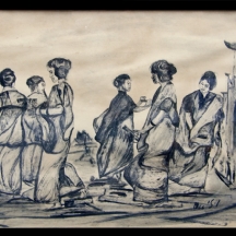 'נשים מהמזרח', ציור ישן