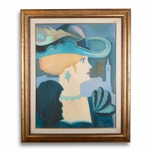מארק פורמן - 'עלמה עם כובע כחול'
