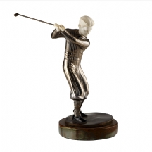 פסל בסגנון ארט דקו - 'שחקן גולף'