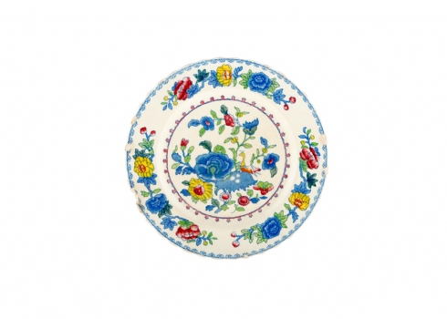 צלחת חרס אנגלית עתיקה