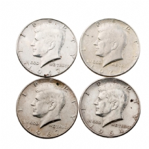 לוט של 5 מטבעות כסף אמריקאים