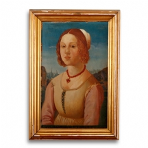 'פורטרט אישה' - ציור עתיק