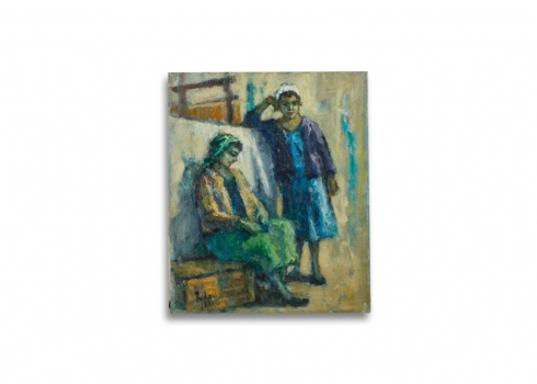יהודה רודן - 'נשים בשוק יפו'