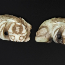 זוג קישוטי ג'ייד סינים