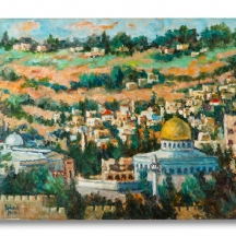יהודה רודן - 'נוף ירושלים'