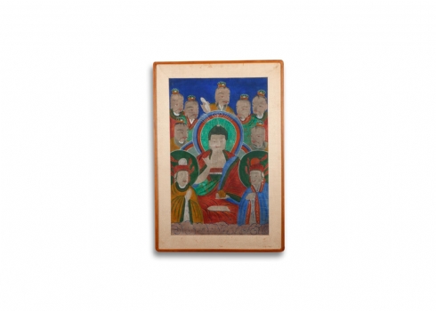 ציור עתיק מסוג: 'טאנגקה' 'Thangka או Thanka'