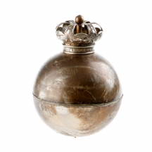 כדור הכתרה (Orb) גרמני עתיק, עשוי כסף