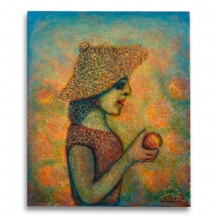 אריה קפלון - 'אישה עם תפוח'