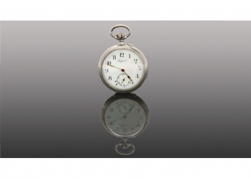 שעון כיס עתיק עשוי כסף   (3238)