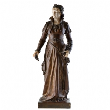 פסל ברונזה  'La Charite', על פי מודל מאת: 'Jean Louis Gregoire'