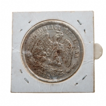 מטבע כסף מקסיקני 1872