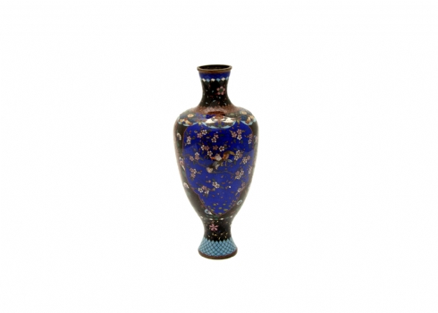 כד קלואזונה (Cloisonné) יפני עתיק