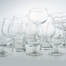לוט של כוסות זכוכית (X11)