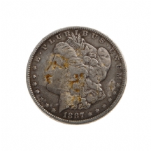 מטבע כסף אמריקאי עתיק