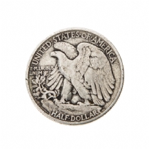 מטבע כסף אמריקאי ישן משנת 1939