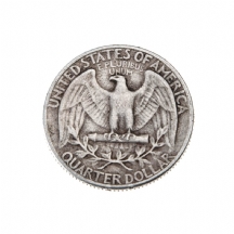מטבע כסף אמריקאי ישן משנת 1944