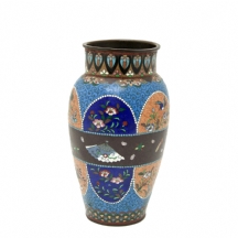 כד קלואזונה (Cloisonné) יפני עתיק