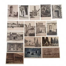 לוט של 16 גלויות מצולמות איטלקיות ישנות (San Gimignano)