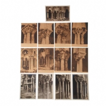 לוט של 13 גלויות מצולמות איטלקיות ישנות (Monreale)