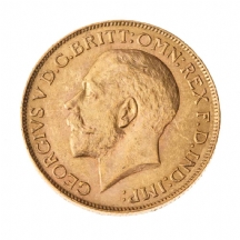 מטבע זהב אנגלי עתיק (sovereign) משנת 1927