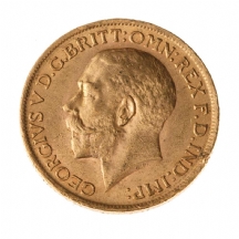 מטבע זהב אנגלי עתיק (sovereign)  משנת 1911
