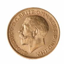 מטבע זהב אנגלי עתיק (sovereign) משנת 1911