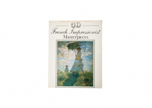 50 הדפסים FRENCH IMPRESSIONIST MASTERPIECES