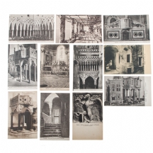 לוט של 10 גלויות איטלקיות עתיקות