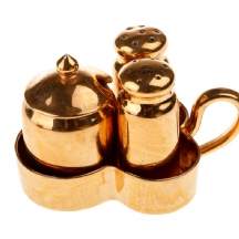 סט הגשה לחרדל, מלח ופלפל (Cruet Set)