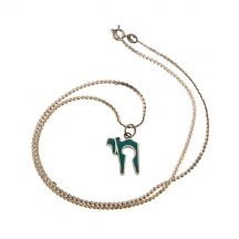 שרשרת ותליון כסף