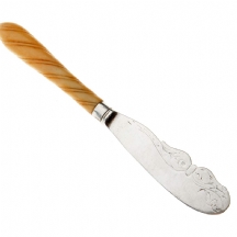 סכין עתיקה לחמאה - עשויה כסף
