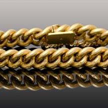 צמיד זהב מצרי כבד עשוי זהב 18 קארט