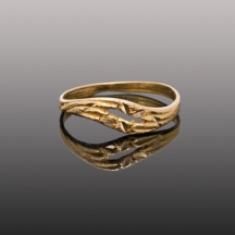 טבעת זהב מעוצבת   (1476)