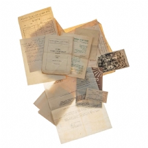 לוט מסמכים ישנים מקום המדינה ועד שנות ה-60