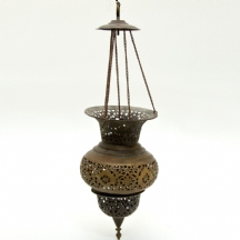 מנורה איסלאמית עתיקה עשויה פליז