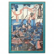 Utagawa Yoshitora - 'ספינת מלחמה'