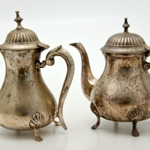 לוט של שני קומקומי תה מרוקאים