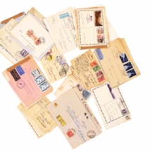 לוט 40 מעטפות, גלויות וכרטיסים נייחים אוסטריה